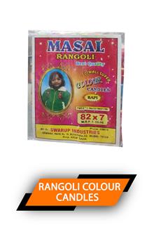 Masal Candles Rangoli Colour  82x7